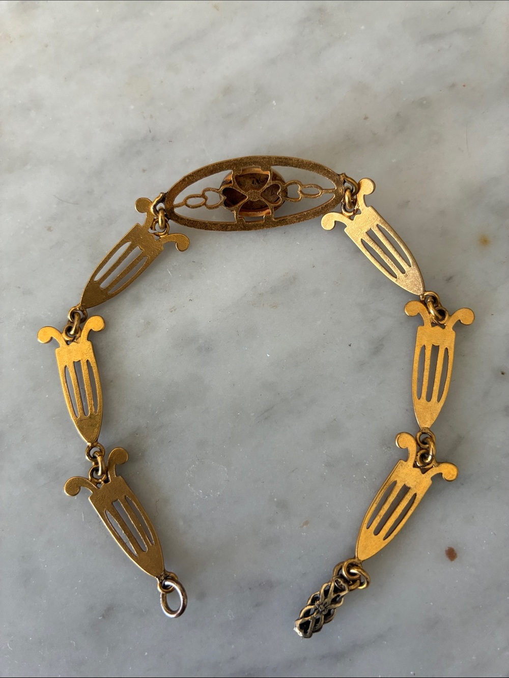Vintage Art Nouveau Bracelet - Picture 2 of 4